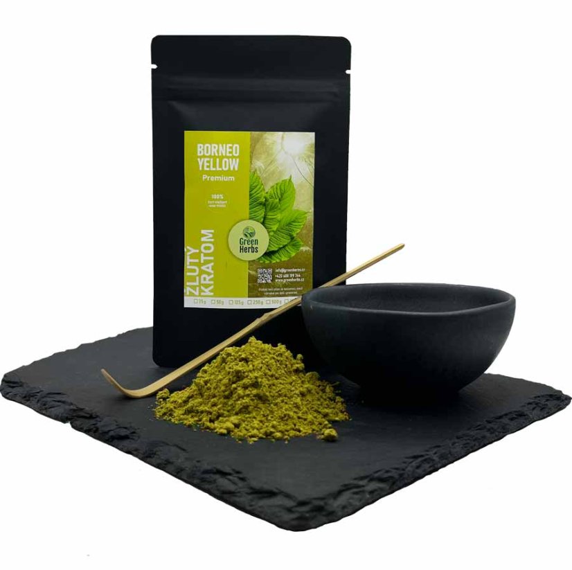 Žlutý kratom - Borneo Yellow